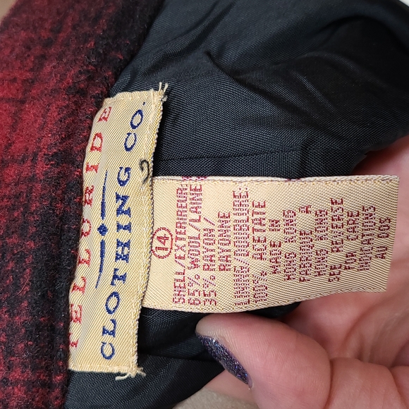 Buffalo plaid skirt vintage - Picture 5 of 5